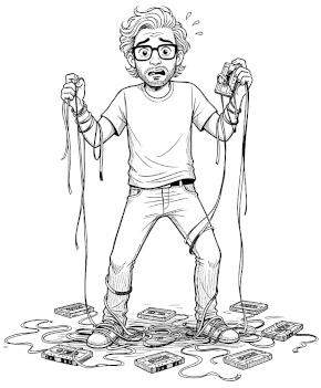 menomale che le musicassette sono scomparse