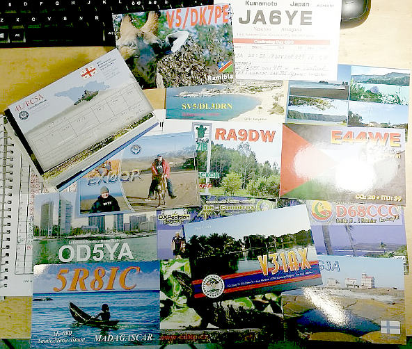 QSL ricevute il 29/05/2021