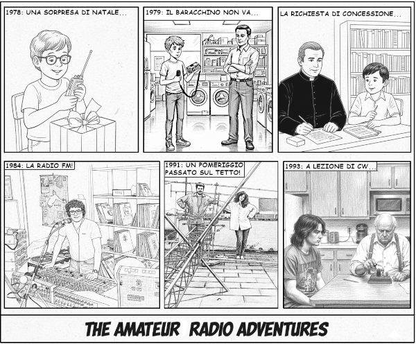 45 anni di radio di IK7XJA: avventure di un radioamatore
