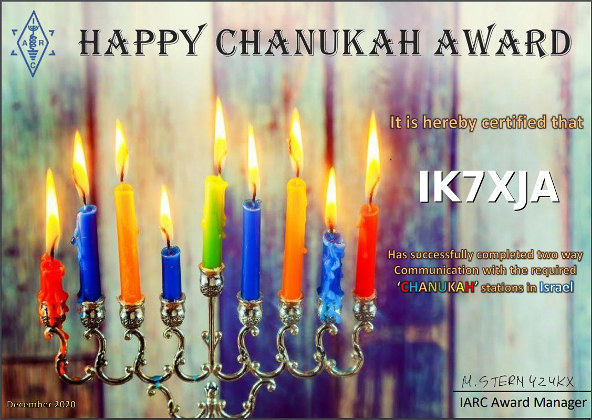 Chanukah Awards 2020