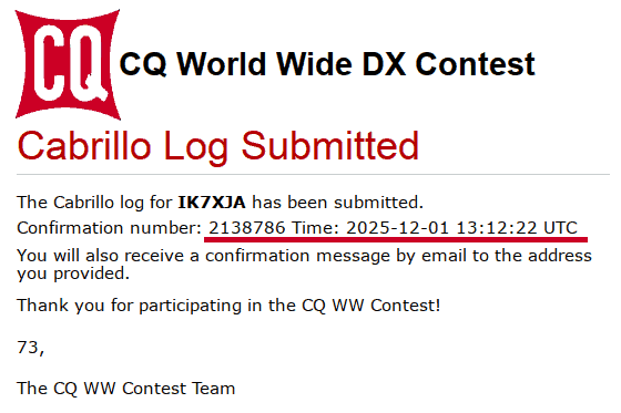 Upload del log del 01/12/2025