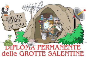 Diploma Permanente delle Grotte Salentine, software by IK7XJA