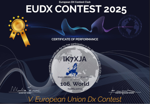 Attestato di partecipazione, giunto il 10 ottobre 2025