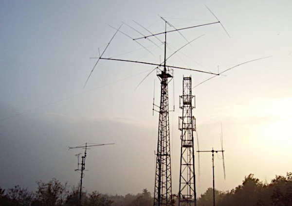 Le antenne usate durante i contest