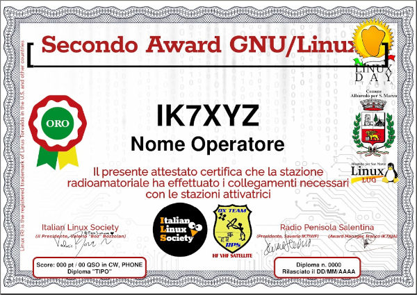 Il Secondo Diploma Linux, 2025
