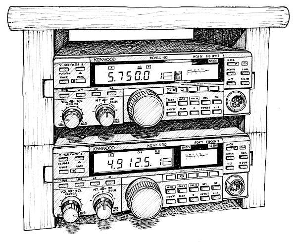 La coppia Kenwood TR-751 e TR-851