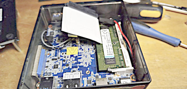 Il Brix PC con le modifiche terminate