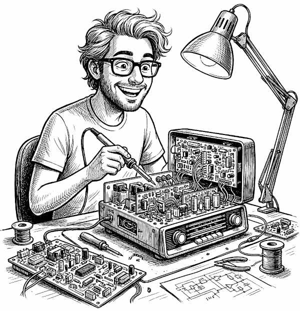 La soddisfazione di costruire e riparare