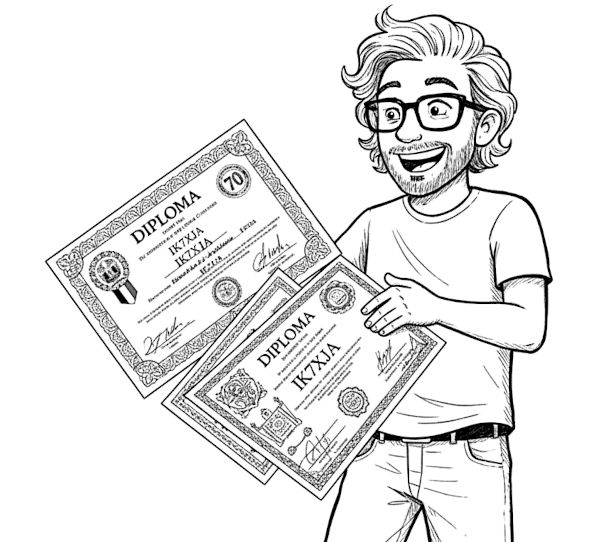 IK7XJA ed i Diplomi...