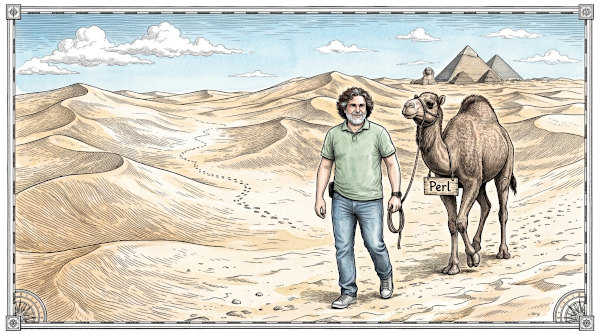 IK7XJA ed il Perl... Camel Book