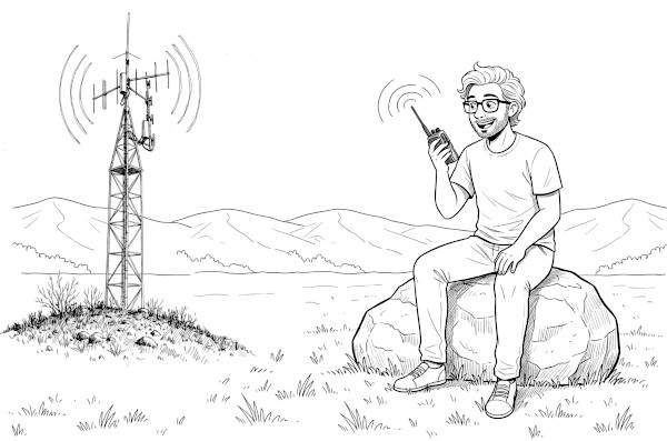 Il traffico via Ponte Ripetitore