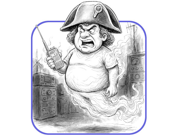Un radioperatore fantasma, estinto...