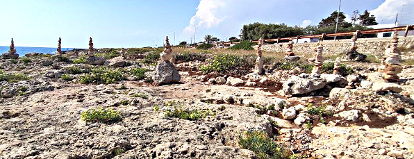 La Baia dei Pinnacoli, costa sud del Salento