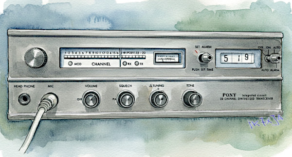 In prova: la radio Pony CB 75