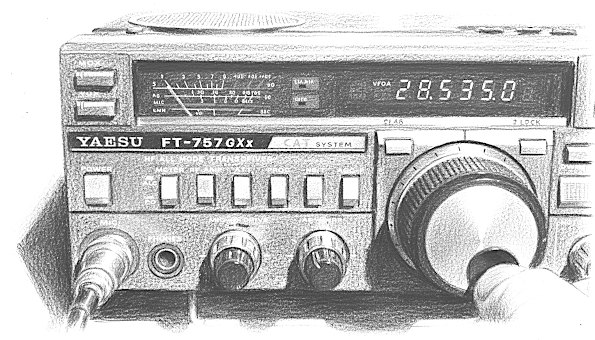 Radio Yaesu FT-757GXII