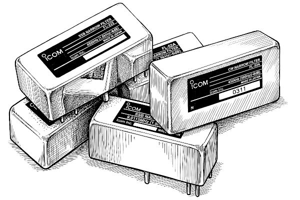 Icom IC-775: un po di filtri per le medie frequenza