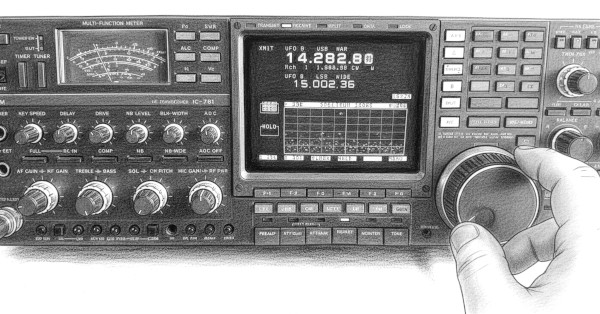 La radio Icom IC-781