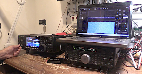 Aggiungere un panadapter ad un Kenwood TS-450