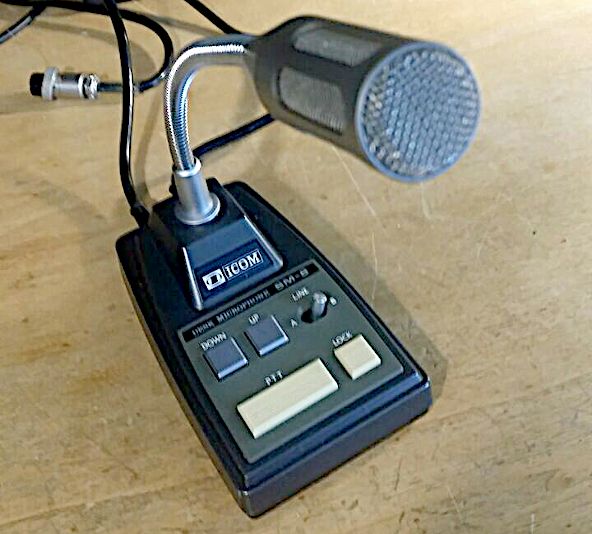 Microfono ICOM SM-8 Desktop Microphone Microfono ICOM SM-8 Desktop Microphone