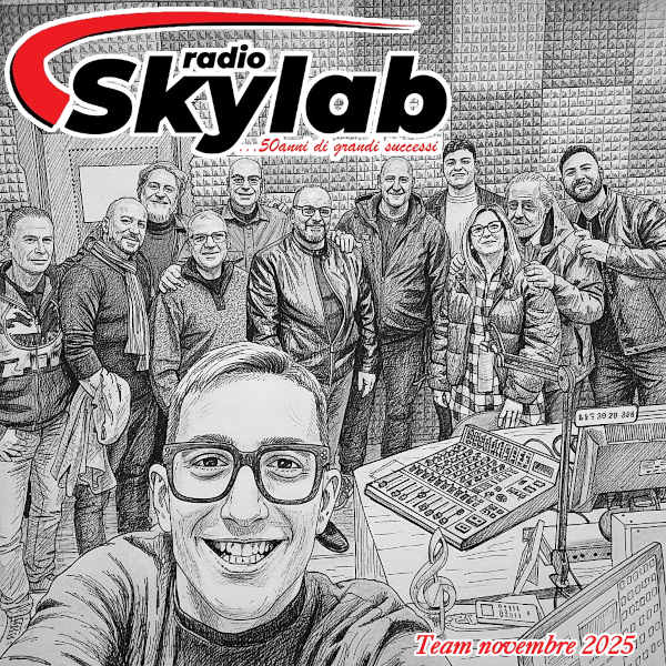 Il team di Radio Skylab a novembre 2025