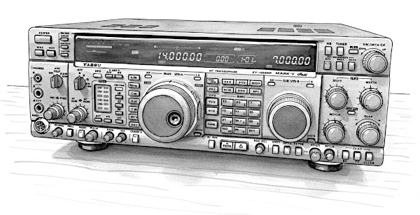Lo Yaesu FT-1000MP Mark V Field